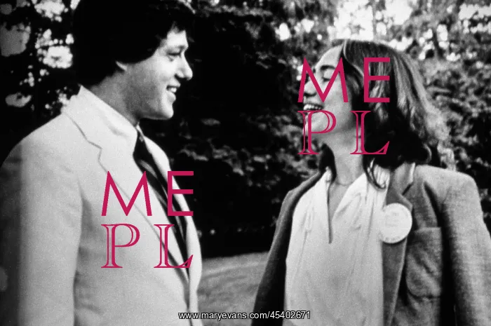 : Bill and Hillary Clinton at her 10th year alumni : Bill and Hillary Clinton at her 10th year alumni