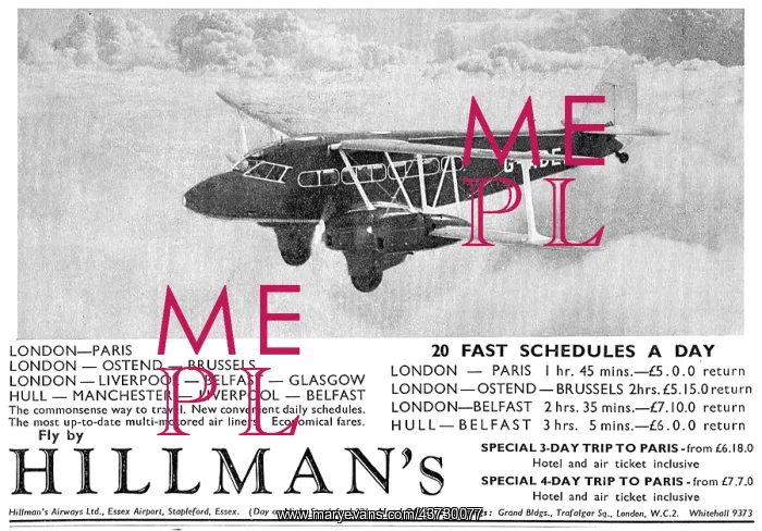 : Hillmans Airways - 20 Fast Schedules Each Day : Hillmans Airways - 20 Fast Schedules Each Day