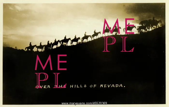 : Over the hills of Nevada : Over the hills of Nevada
