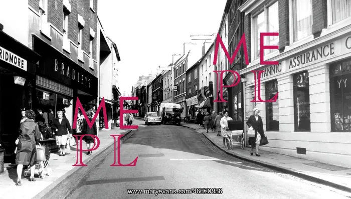  : Hinckley, Castle Street 1964