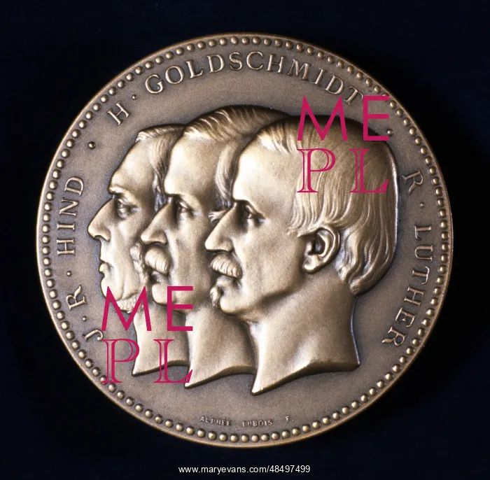  : Hind, Goldschmidt and Luther, circa 1900. Medal