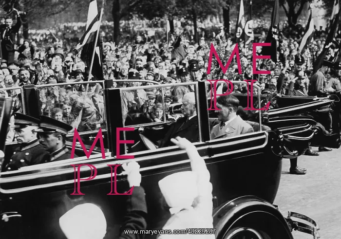 : Hindenburg and Hitler on May 1, 1933 : Hindenburg and Hitler on May 1, 1933