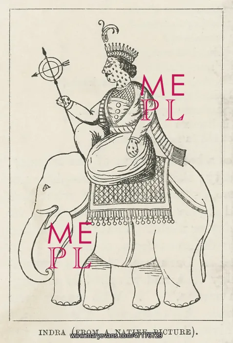 : HINDU GOD INDRA / ELEPHANT : HINDU GOD INDRA / ELEPHANT