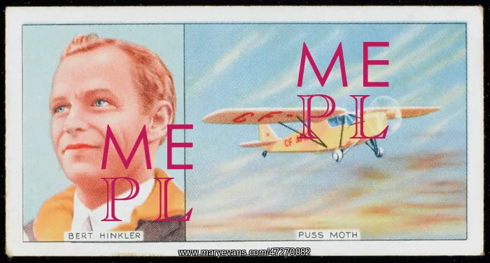 : Hinkler - Puss Moth Plane : Hinkler - Puss Moth Plane