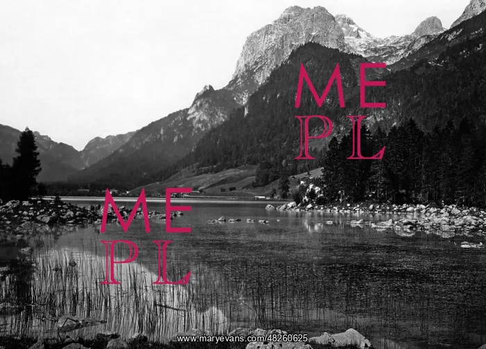 : Hintersee near Berchtesgaden, around 1935 : Hintersee near Berchtesgaden, around 1935