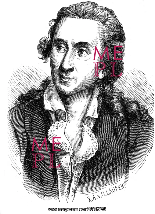 : Hippel, Theodor Gottlieb von, 31.1.1741 - 23.4.1796 : Hippel, Theodor Gottlieb von, 31.1.1741 - 23.4.1796