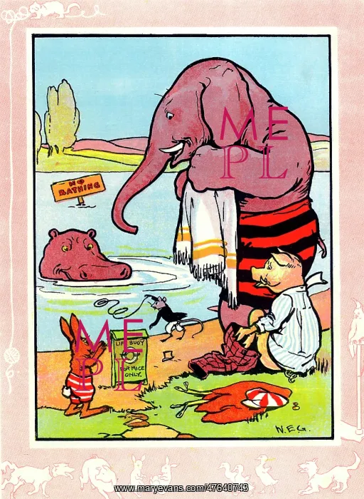 : Hippo, elephant, mouse, pig and rabbit : Hippo, elephant, mouse, pig and rabbit
