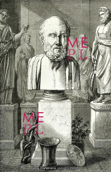 : HIPPOCRATES / LOUVRE BUST : HIPPOCRATES / LOUVRE BUST