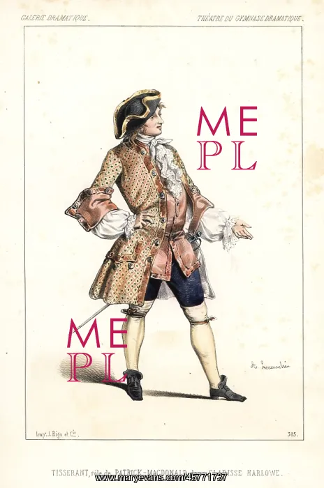 : Hippolyte Tisserant as Patrick Macdonald in : Hippolyte Tisserant as Patrick Macdonald in