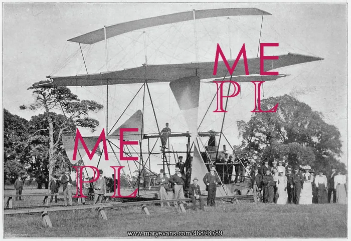 : Hiram Maxim's Flying Machine 1894 : Hiram Maxim's Flying Machine 1894