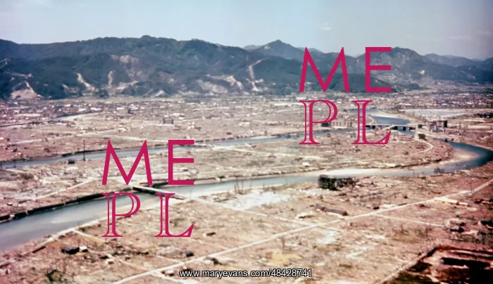 : Hiroshima after the dropping of the atom bomb : Hiroshima after the dropping of the atom bomb