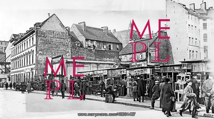 : The Hirtenstrasse in the Scheunenviertel, 1934 : The Hirtenstrasse in the Scheunenviertel, 1934