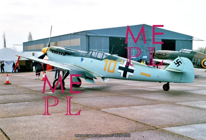 : Hispano HA.1112-M1L Buchon G-BWUE : Hispano HA.1112-M1L Buchon G-BWUE