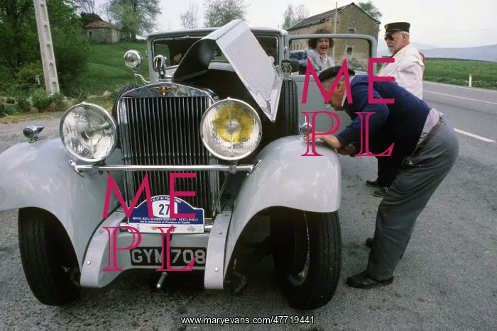: Hispano Suiza car rally - Santander to Madrid : Hispano Suiza car rally - Santander to Madrid
