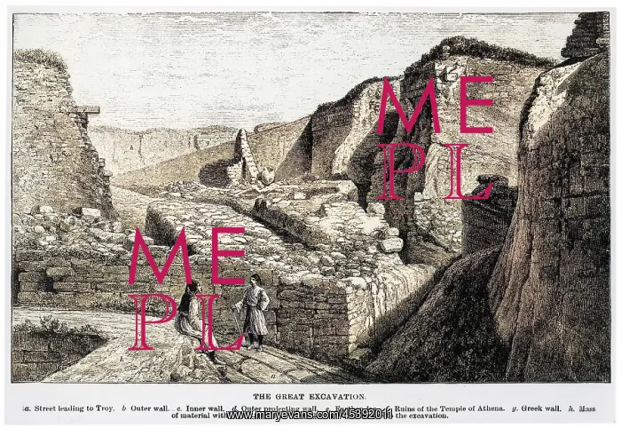: HISSARLIK (TROY) DIGGING : HISSARLIK (TROY) DIGGING