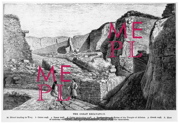 : HISSARLIK (TROY) DIGGING : HISSARLIK (TROY) DIGGING