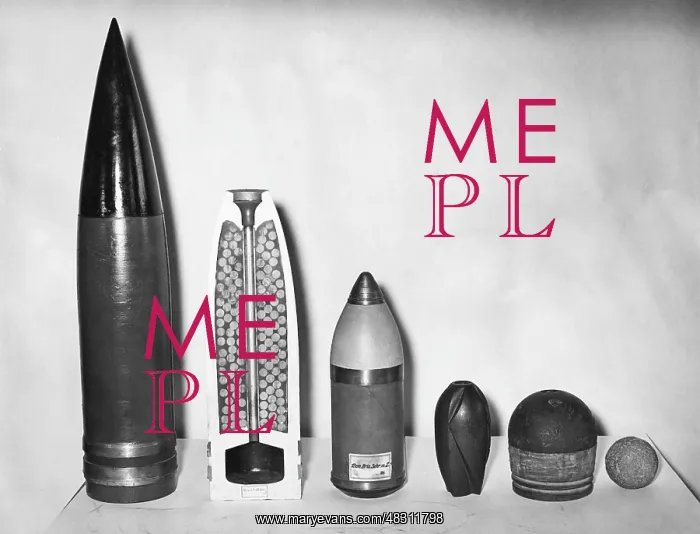 : Historic artillery bullets, 1940 : Historic artillery bullets, 1940