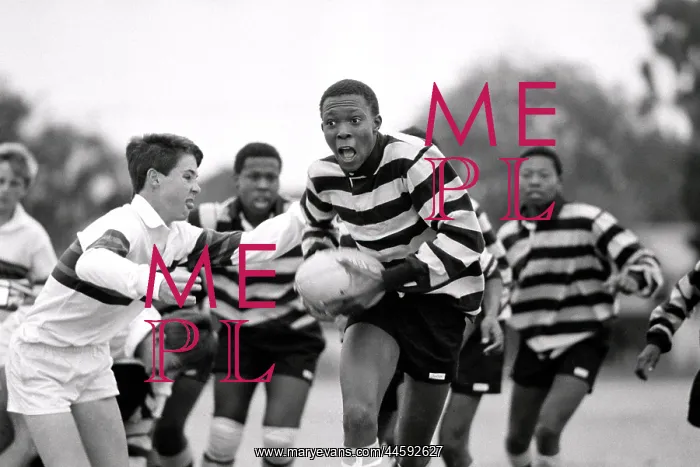 : Historic rugby match - the first integrated schools : Historic rugby match - the first integrated schools