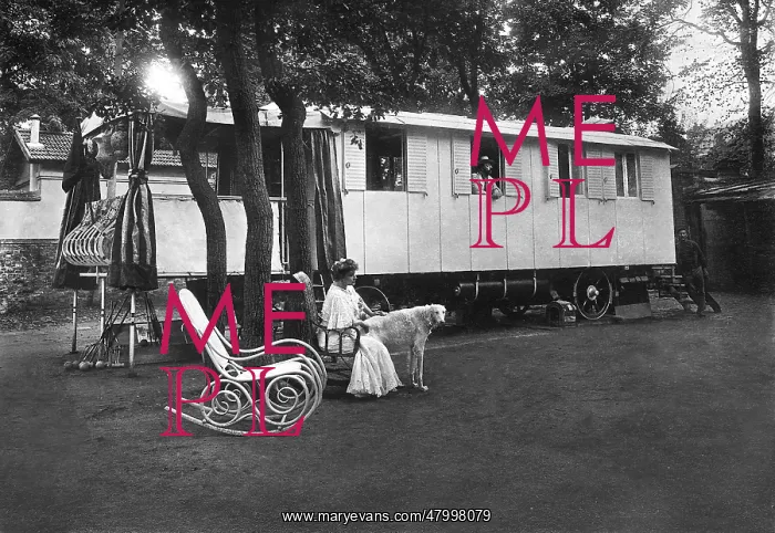 : Historical mobile home, 1909 : Historical mobile home, 1909
