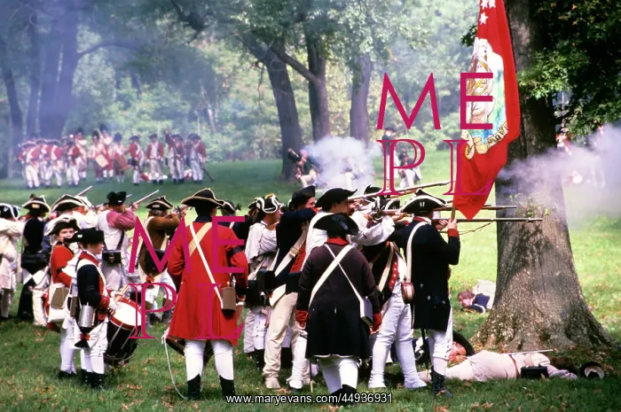 : Historical Reenactment of Battle of Brandywine : Historical Reenactment of Battle of Brandywine