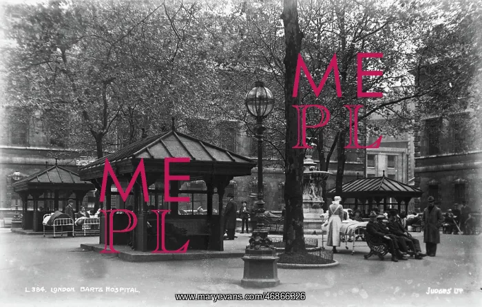 : Historical View of Barts Hospital : Historical View of Barts Hospital