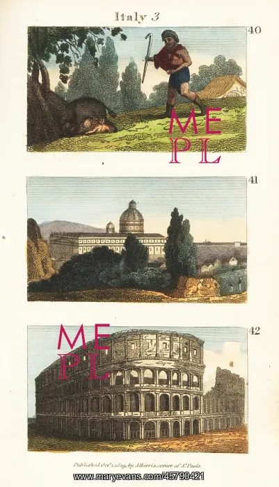 : Historical views of Italy : Historical views of Italy