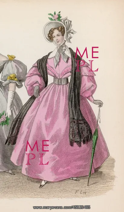: History of Fashion 1830s : History of Fashion 1830s