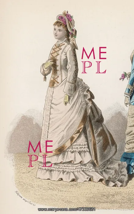 : History of Fashion 1875 : History of Fashion 1875