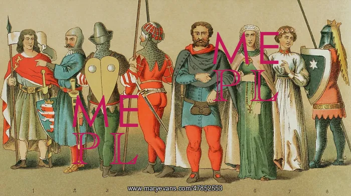  : History of Germany. 14th century. From left to
