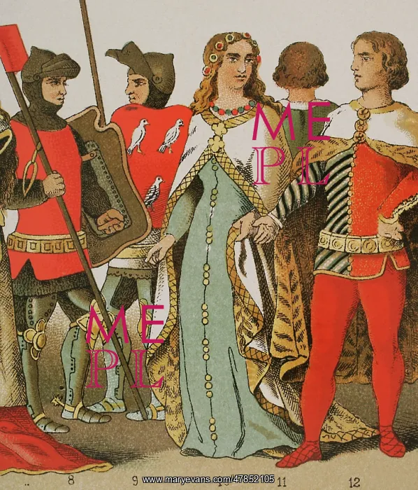  : History of Spain. 1300. Warriors and nobles