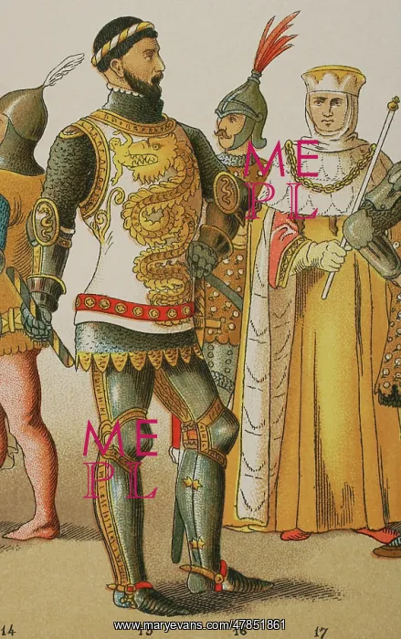 : Histoy of Italy. 1300. From left to right: Bernabo : Histoy of Italy. 1300. From left to right: Bernabo