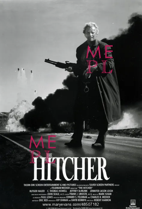 : The Hitcher film poster (1986) : The Hitcher film poster (1986)