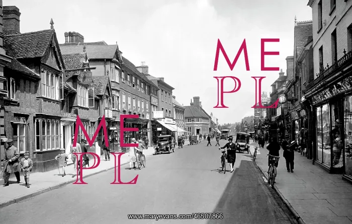  : Hitchin, High Street 1929