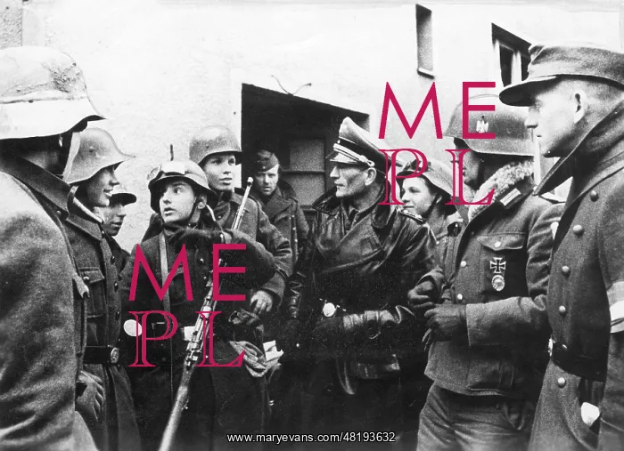 : Hitler boys during fights on the Eastern Front, 1945 : Hitler boys during fights on the Eastern Front, 1945