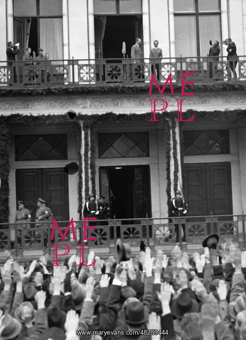 : Hitler congratulates Goebbels, 1937 : Hitler congratulates Goebbels, 1937