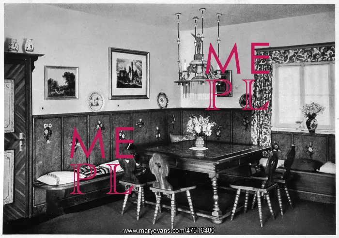 : HITLER / DINING ROOM / 1933 : HITLER / DINING ROOM / 1933