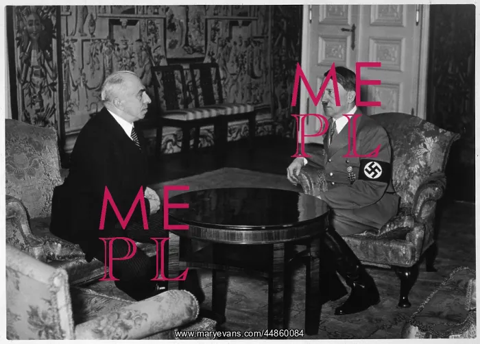: HITLER / DR HACHA / 1939 : HITLER / DR HACHA / 1939