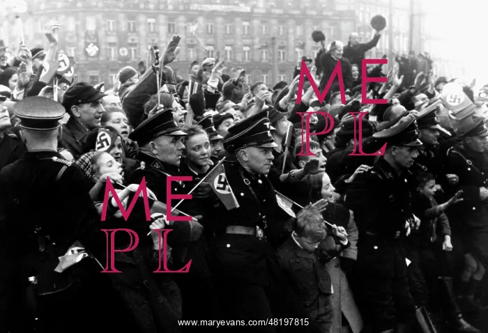 : Hitler-enthusiasm in Leipzig, 1938 : Hitler-enthusiasm in Leipzig, 1938
