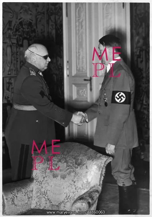 : HITLER / GENERAL SIROVY : HITLER / GENERAL SIROVY