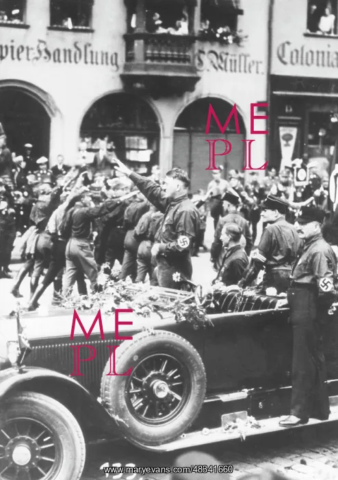 : Hitler and Hess at the Nuremberg Rally, 1927 : Hitler and Hess at the Nuremberg Rally, 1927