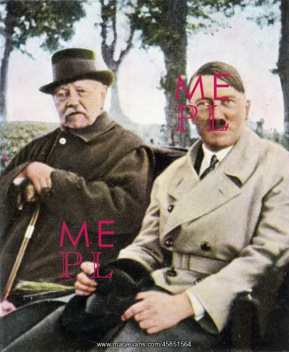 : HITLER WITH HINDENBURG : HITLER WITH HINDENBURG