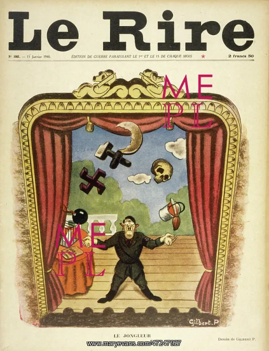 : HITLER THE JUGGLER 1940 : HITLER THE JUGGLER 1940