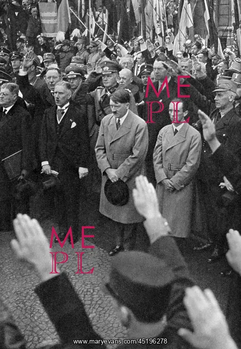 : Hitler at May celebrations 1933 : Hitler at May celebrations 1933