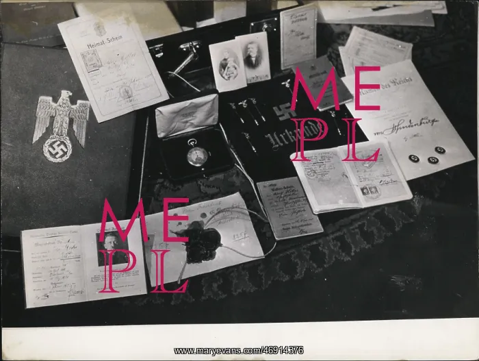: Hitler memorabilia and documents, Berchtesgaden : Hitler memorabilia and documents, Berchtesgaden