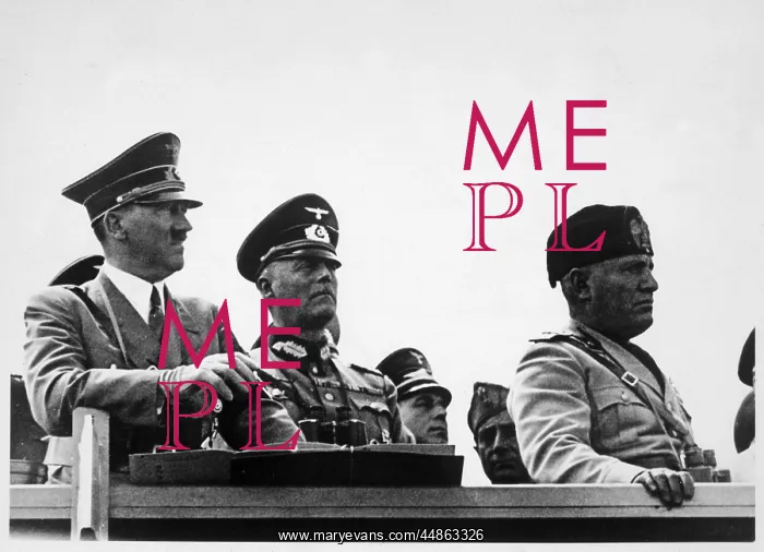 : HITLER / MUSSOLINI / KEITEL : HITLER / MUSSOLINI / KEITEL