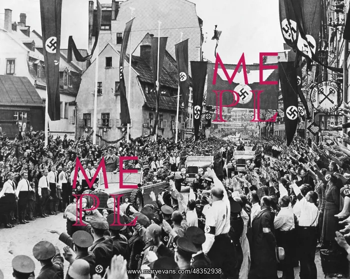 : Hitler in the occupied Sudetenland, 1938 : Hitler in the occupied Sudetenland, 1938