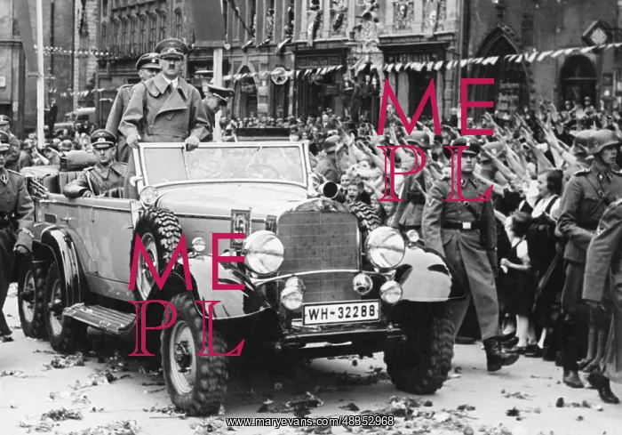  : Hitler in the occupied Sudetenland, 1938