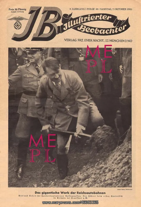 : Hitler opens construction of Autobahn : Hitler opens construction of Autobahn