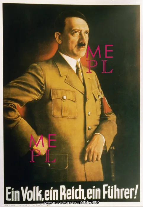 : HITLER POSTER : HITLER POSTER