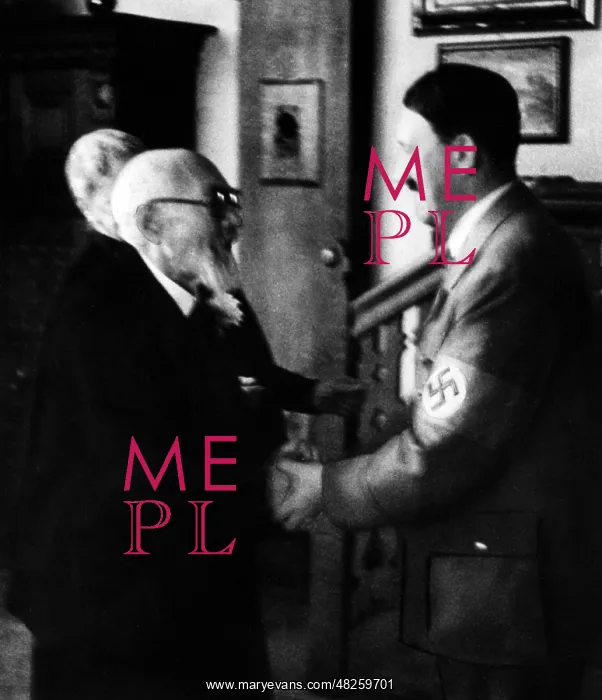 : Hitler with Privy Councillor Allmers, 1936 : Hitler with Privy Councillor Allmers, 1936